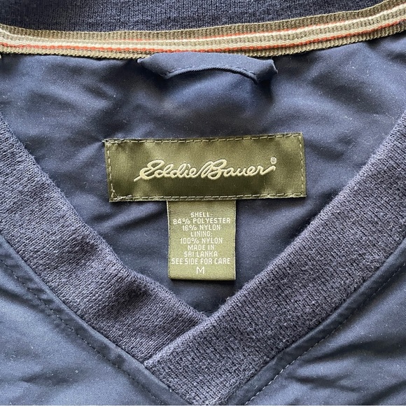 Eddie Bauer Men’s V Neck Pullover- Size M - Picture 6 of 6